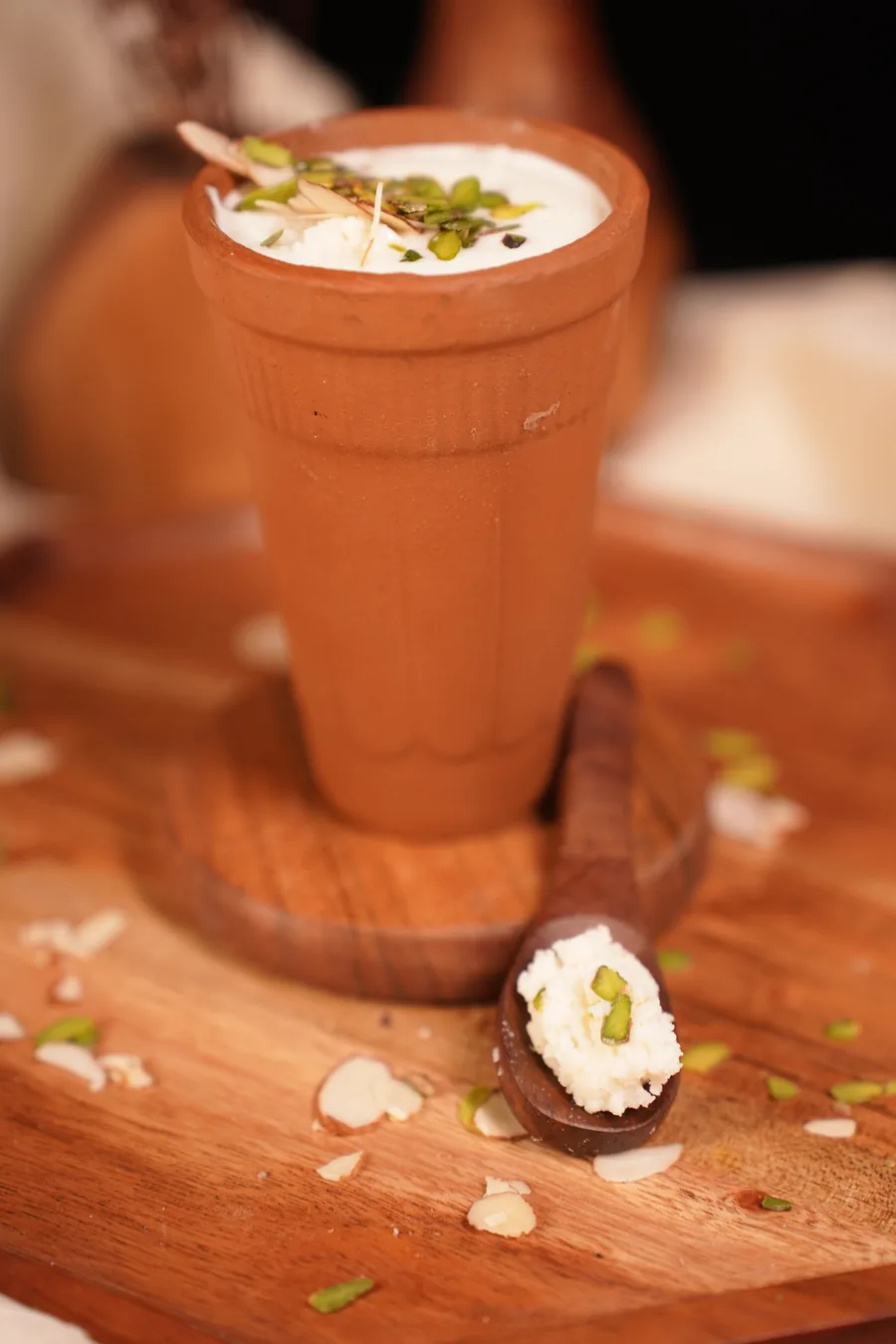 Topped with pistachio and almond — The Bhatura Project